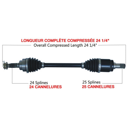 TrakMotiveHD Complete HD Axle Fits Honda