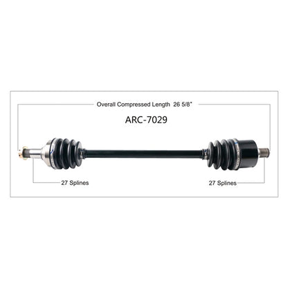 TrakMotive Complete Axle Fits Arctic cat