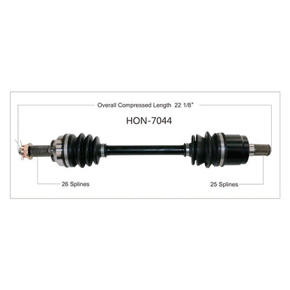 TrakMotive Complete Axle Fits Honda