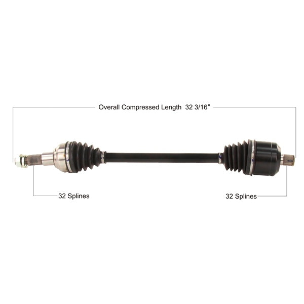 TrakMotive Complete Axle Fits Kawasaki