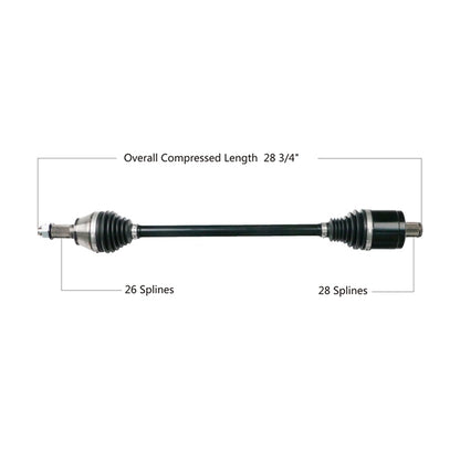 TrakMotive Complete HD Axle Fits Polaris