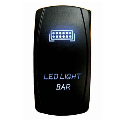 QUAKE LED Light Bar LED Switch Rocker - QRS-LLB-B