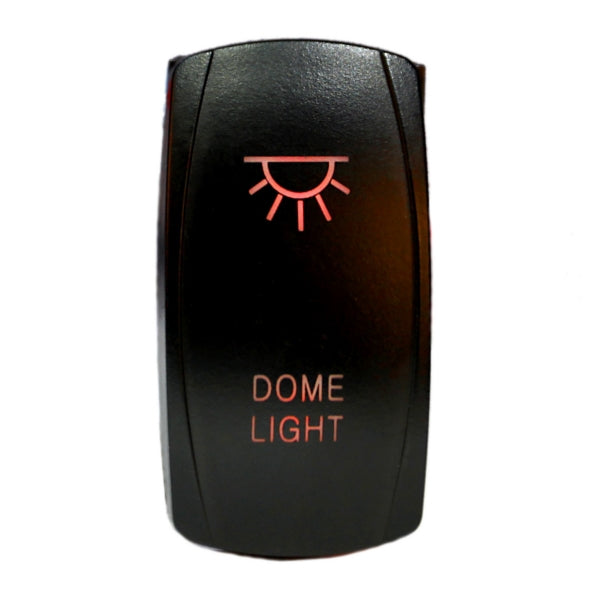 QUAKE LED Dome LED Switch Rocker - QRS-DL-R