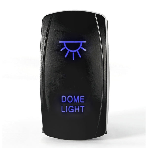 QUAKE LED Dome LED Switch Rocker - QRS-DL-B