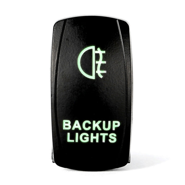 QUAKE LED Backup LED Switch Rocker - QRS-BL-G