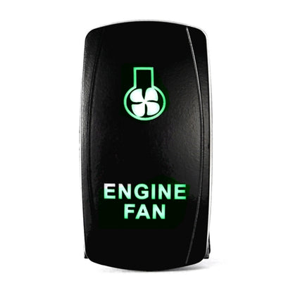 QUAKE LED Engine Fan LED Switch Rocker - QRS-EF-G