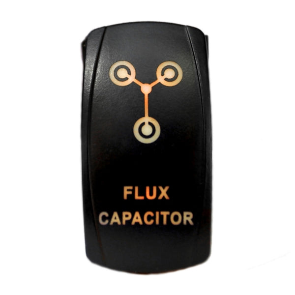 QUAKE LED Flux Capacitor LED Switch Rocker - QRS-FC-A