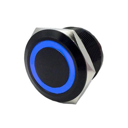 QUAKE LED Flush Mount Switch with LED Ring Push - 222689