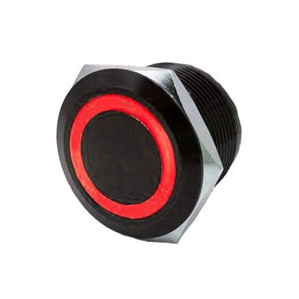 QUAKE LED Flush Mount Switch with LED Ring Push - 222696
