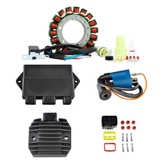 Kimpex HD Stator HP, Regulator, HP CDI Box & External Ignition Coil Kit Fits Yamaha - 225744-225744-KimpexHD-Elevate