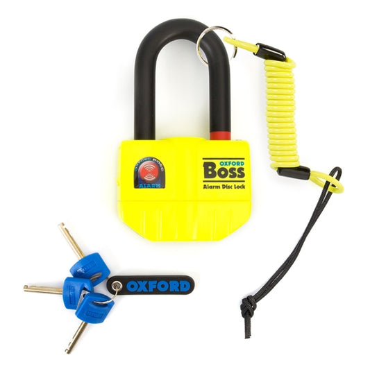 Oxford Products Boss Alarm Ultra Strong Alarm Disc Lock-OxfordProducts-Elevate