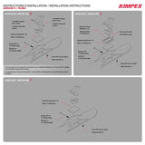 Kimpex Arrow II & Rush Ski Adaptor Kit