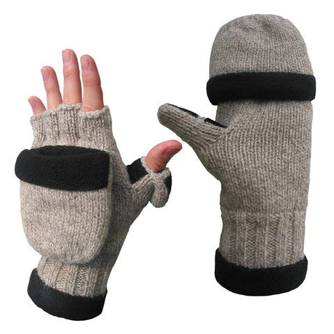 Heat Factory USA Ragg Wool Heated Pop Top Gloves Men, Women