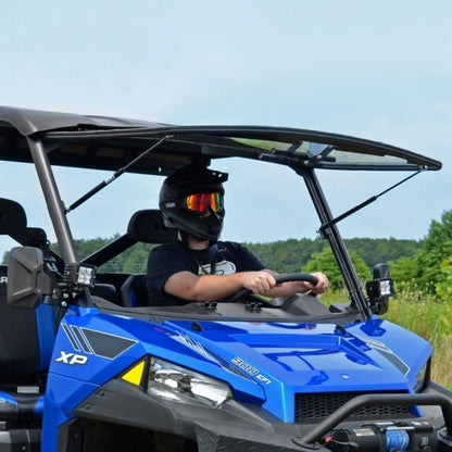 Super ATV Flip up Windshield Fits Polaris