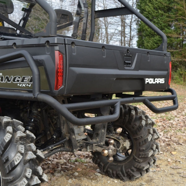 Pare-chocs arrière Super ATV Extreme avec pare-broussailles Avant - Acier - Compatible avec Polaris