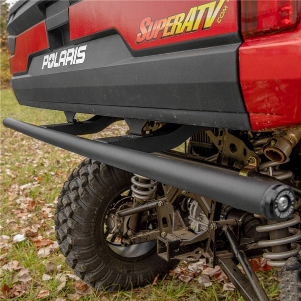 Super ATV Rear Bumper Tow Ready Rear - Steel - Fits Polaris