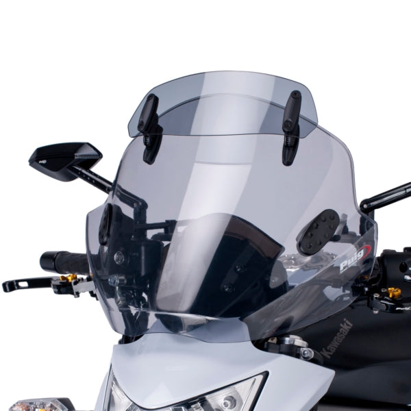 Puig Trend Windshield with Deflector Fits Honda, Fits Kawasaki, Fits Suzuki, Fits Yamaha, Fits Aprilia, Fits Ducati, Fits MV Agusta