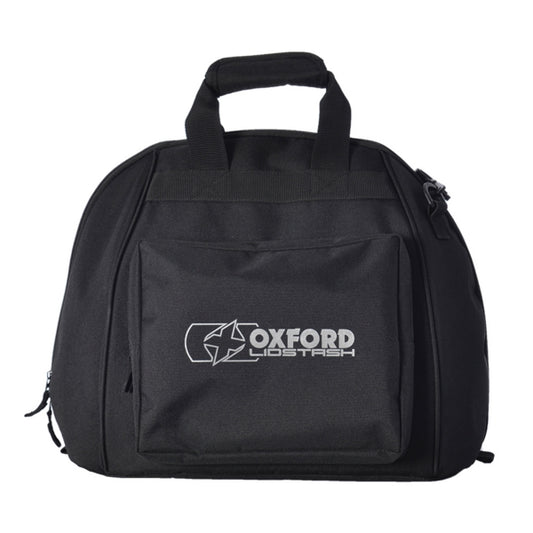 Oxford Products Lidstash Deluxe, porte-casque rembourré avec pochette pour accessoires