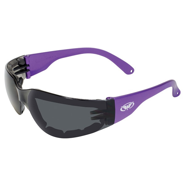 GLOBAL VISION Rider Sunglasses Mat Purple
