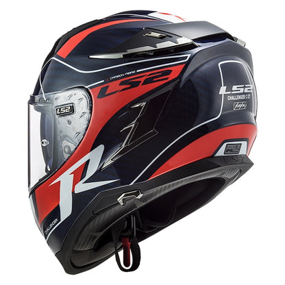 LS2 Challenger Carbon Full-Face Helmet GT Blue - Summer