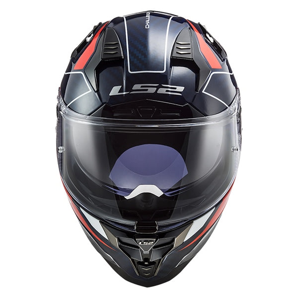 LS2 Challenger Carbon Full-Face Helmet GT Blue - Summer