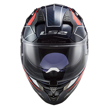 LS2 Challenger Carbon Full-Face Helmet GT Blue - Summer