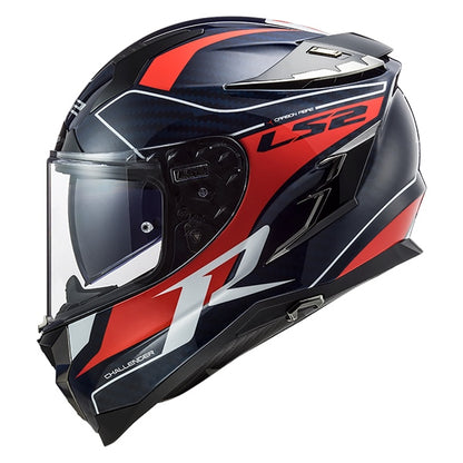 LS2 Challenger Carbon Full-Face Helmet GT Blue - Summer