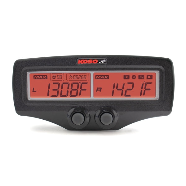 Koso - Capteur Standard de Compteur Double EGT EVO Universel - 405062