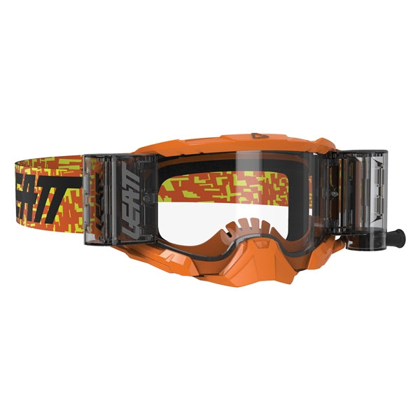 Masque LEATT Velocity Roll-Off Orange Néon