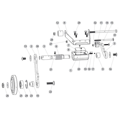 Kimpex Rouski Gen 3 Retractable Wheels System Stealth