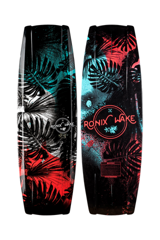 2023 RONIX Women's Krush Wakeboard - SF - Black / Mint / Coral