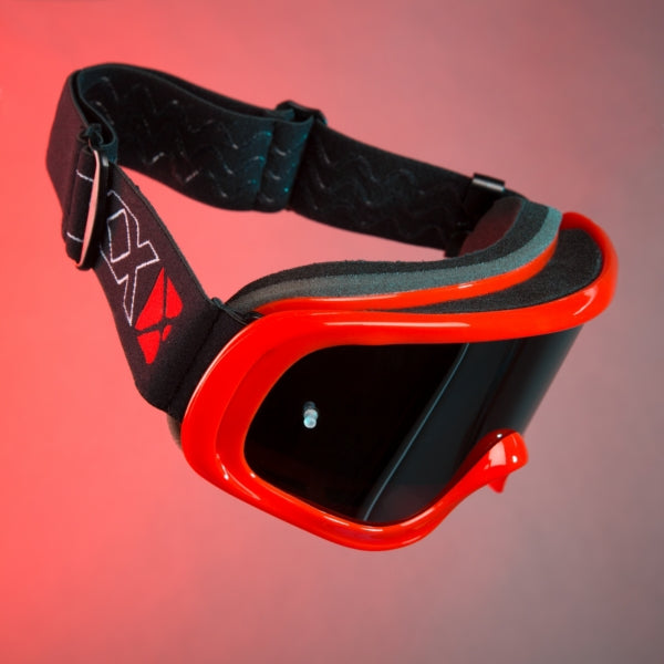 CKX Steel Goggles, Summer Red