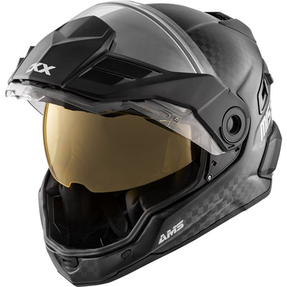 CKX Mission AMS Full Face Helmet - Carbon Solid - Winter