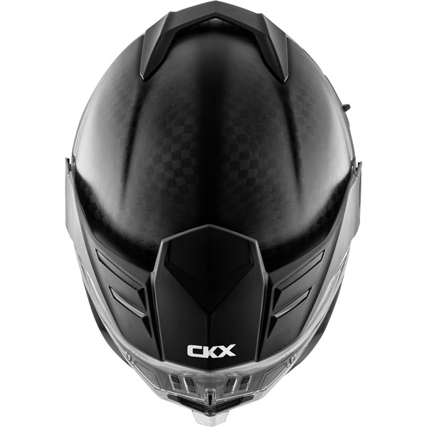 CKX Mission AMS Full Face Helmet - Carbon Solid - Winter