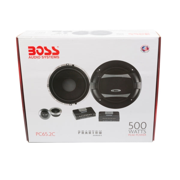 Boss Audio Ensemble de composants 500 W/6,5" universel