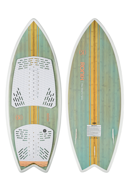 2023 RONIX Koal Classic wakesurf femme - Poisson - Sea Glaze / Blanc / Pêche