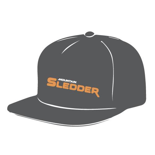 Mountain Sledder Snowmobile Magazine - Casquette Snapback avec logo