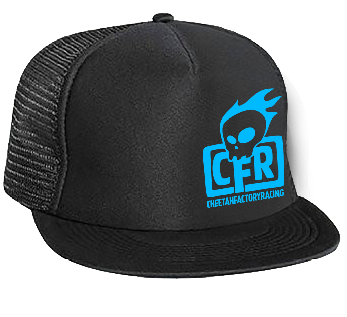 CFR Skull Flat Brim Baseball Hat - o/s