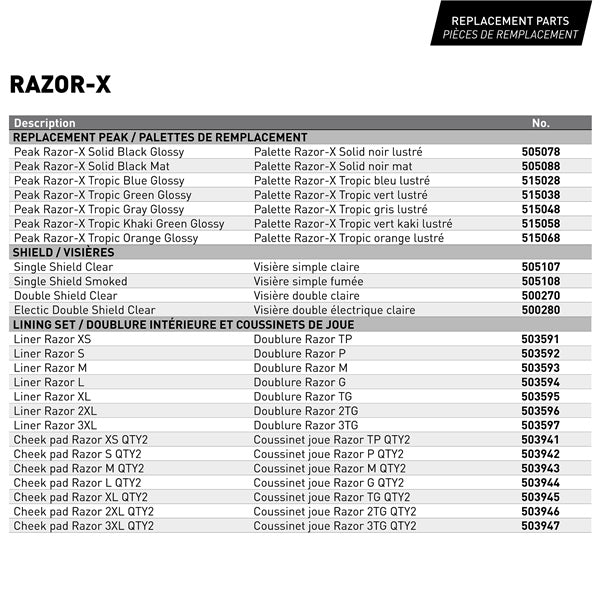 CKX Casque Ouvert Razor-X Solide