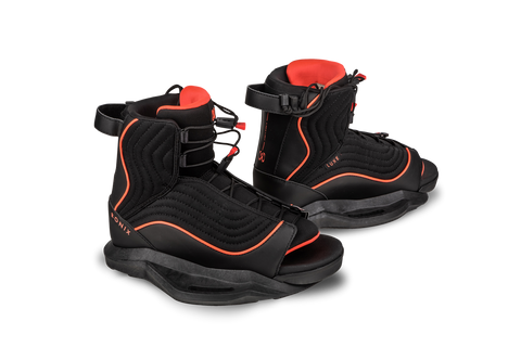 2023 RONIX Women's wakeboard boots Luxe - Stage 1 - Black / Coral